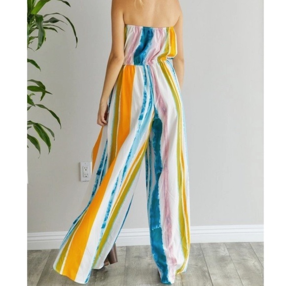 open leg jumpsuit - Picture 2 of 2